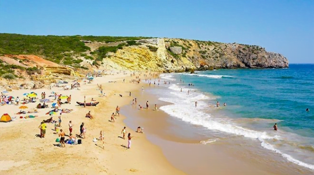 praia do zavial strand Algarve