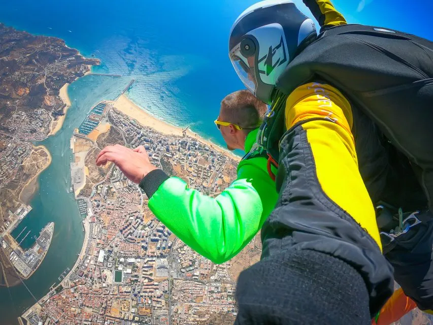 skydive Algarve Lagos Portimão Alvor