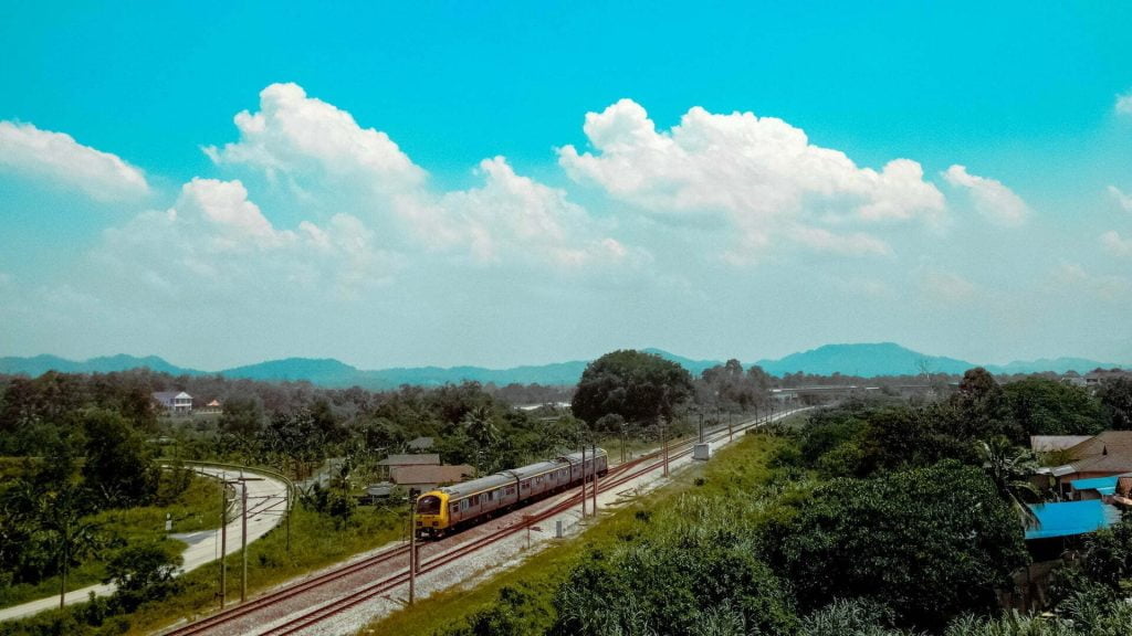 met de trein naar de Algarve