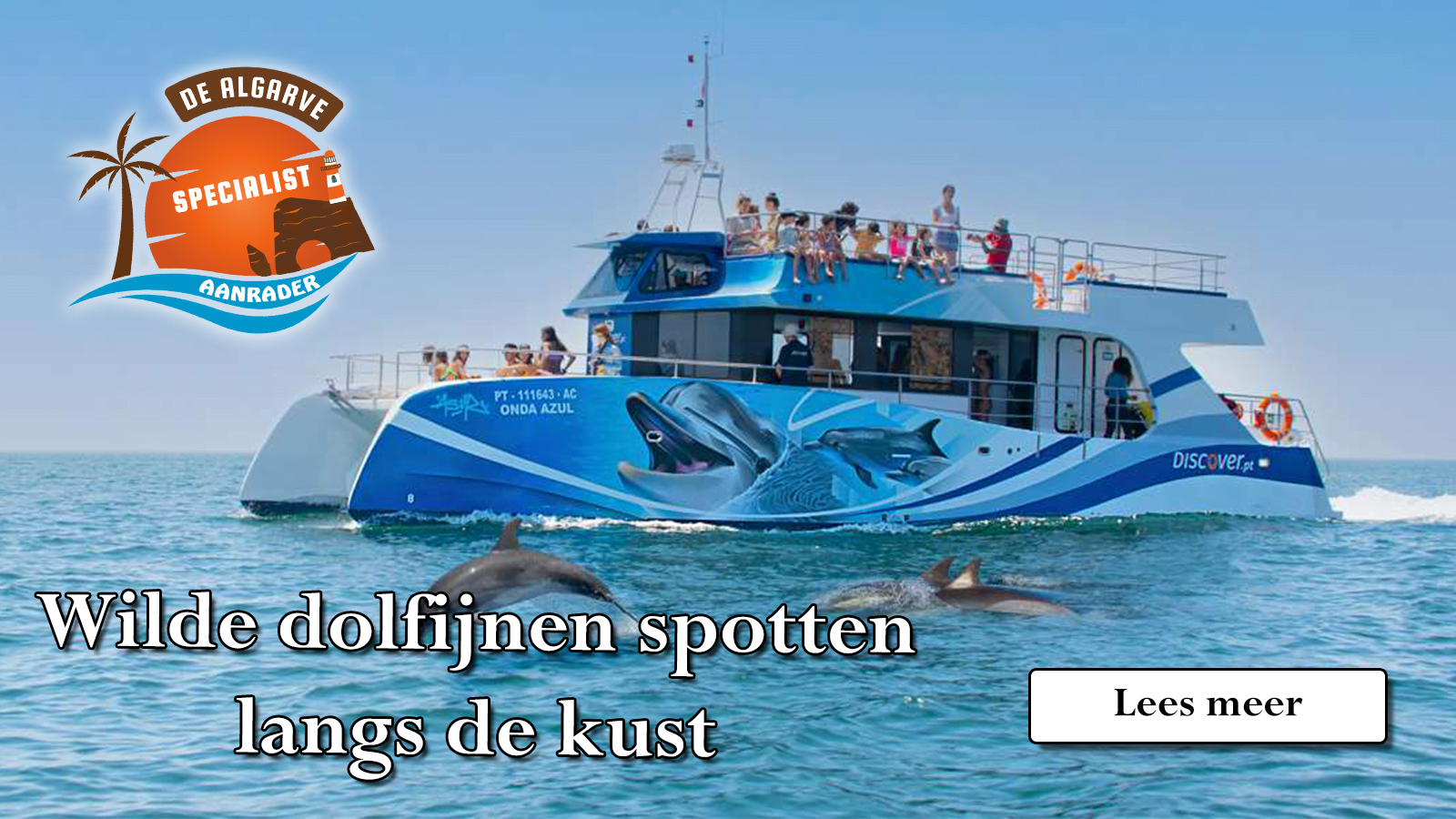 dolfijnen spotten Algarve