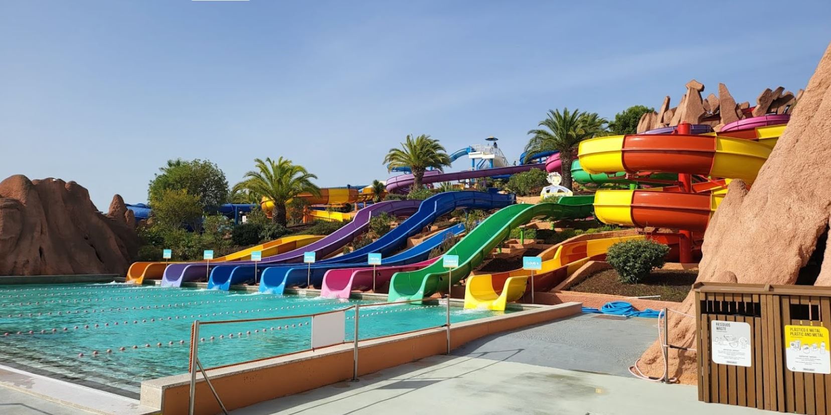 Slide and Splash waterpark Algarve