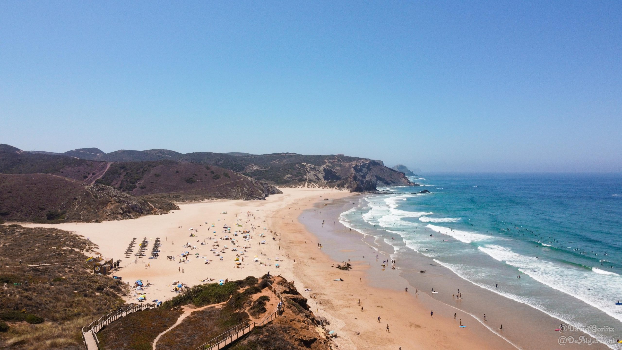 Mooiste stranden Algarve: Praia da Bordeira