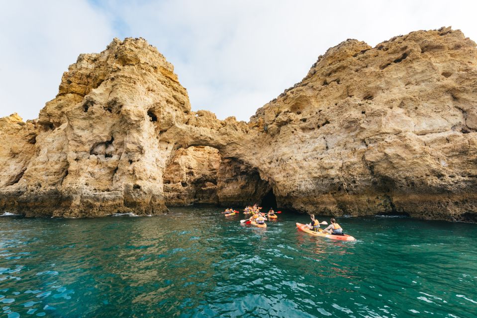 ponta da piedade kajaktocht Lagos Algarve