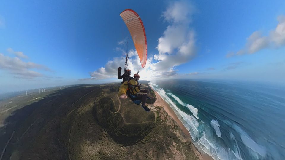paragliden skydiven Algarve