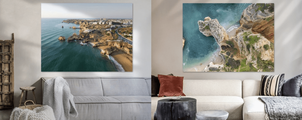 Algarve afbeelding op canvas