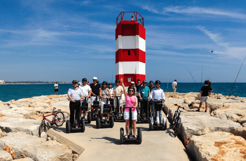 Vilamoura Algarve activiteiten: Segwaytour langs de kust van Vilamoura en Quarteira