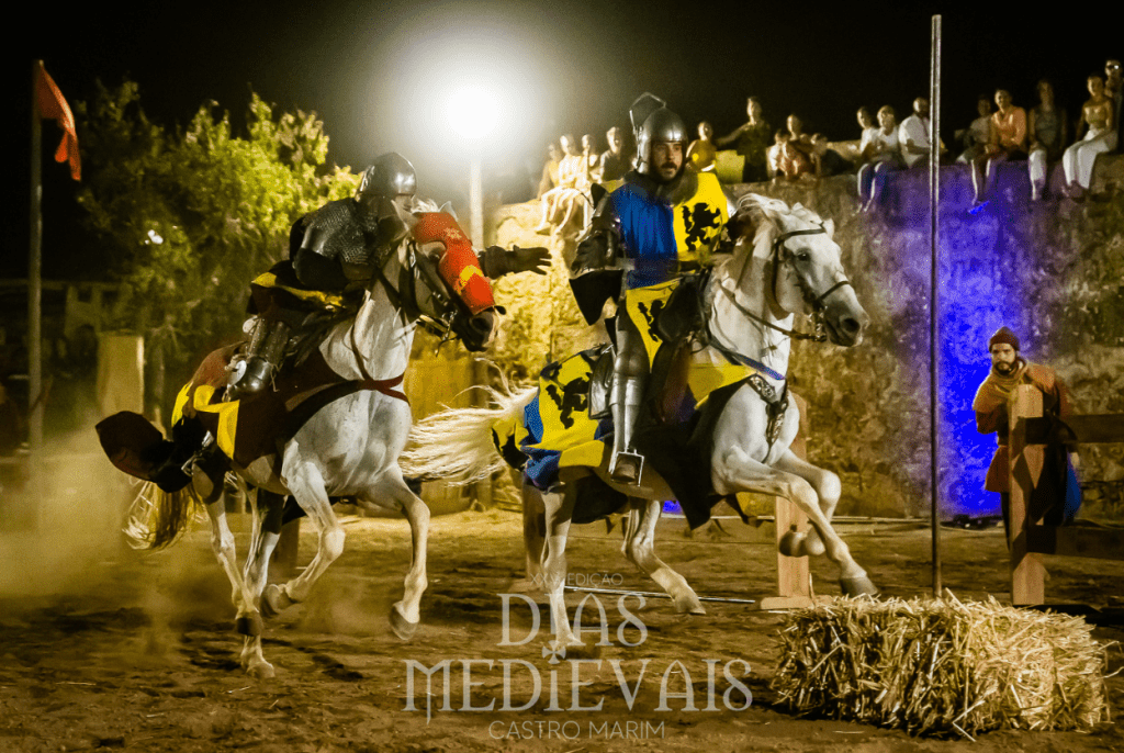 Dias medievais de Castro Marim paardenshow