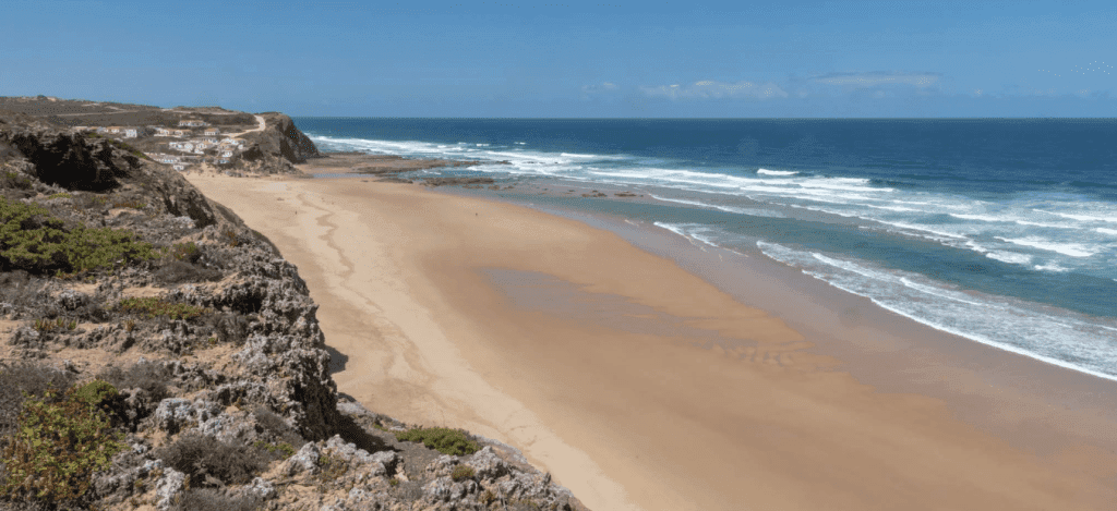 Praia da Armoreira Aljezur Portugal stranden
