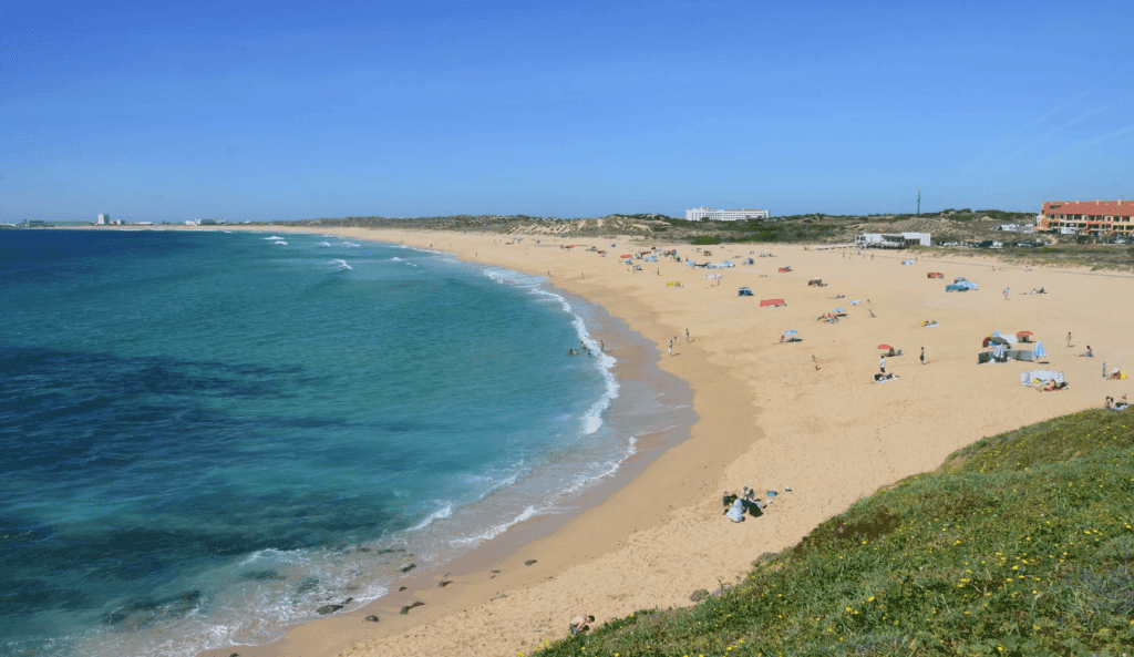 Praia da Consolação Peniche Portugal stranden
