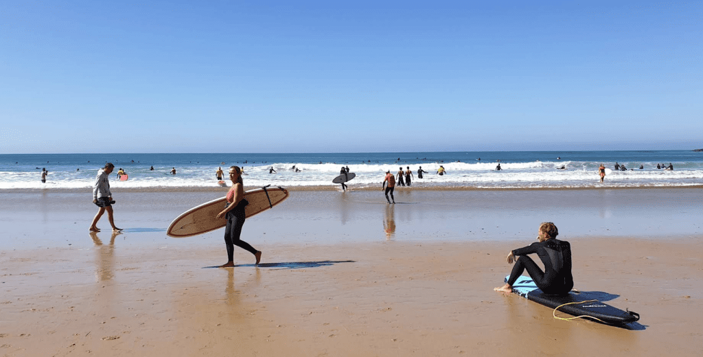 Praia da Arrifana surfstrand Aljezur Portugal
