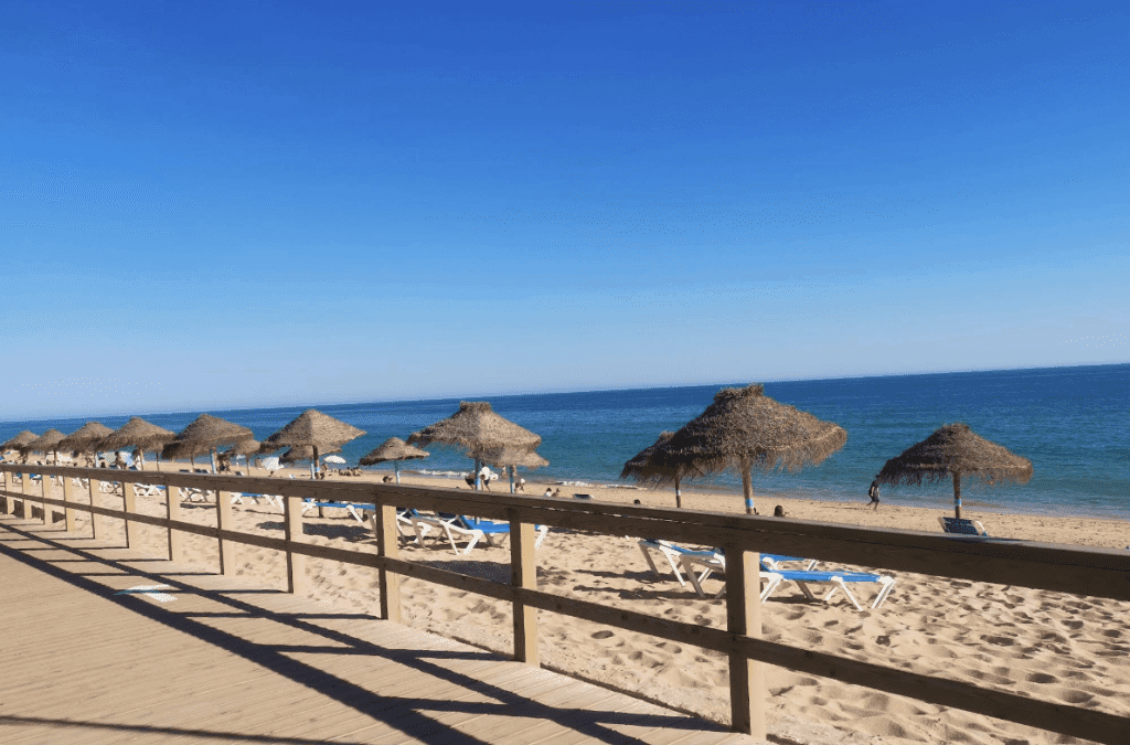 Praia de Faro strand algarve 