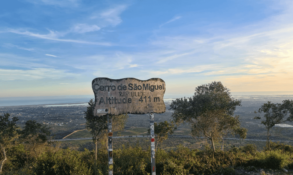 Cerro de São Miguel Moncarapacho viewpoint uitzicht Algarve
