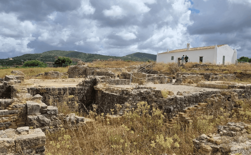 Ruïnes van Milreu (Estoi) geschiedenis algarve portugal faro