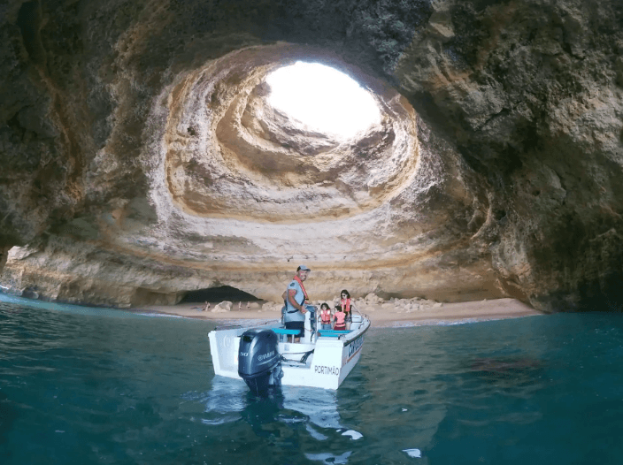 Benagil-grot & Praia da Marinha boottocht