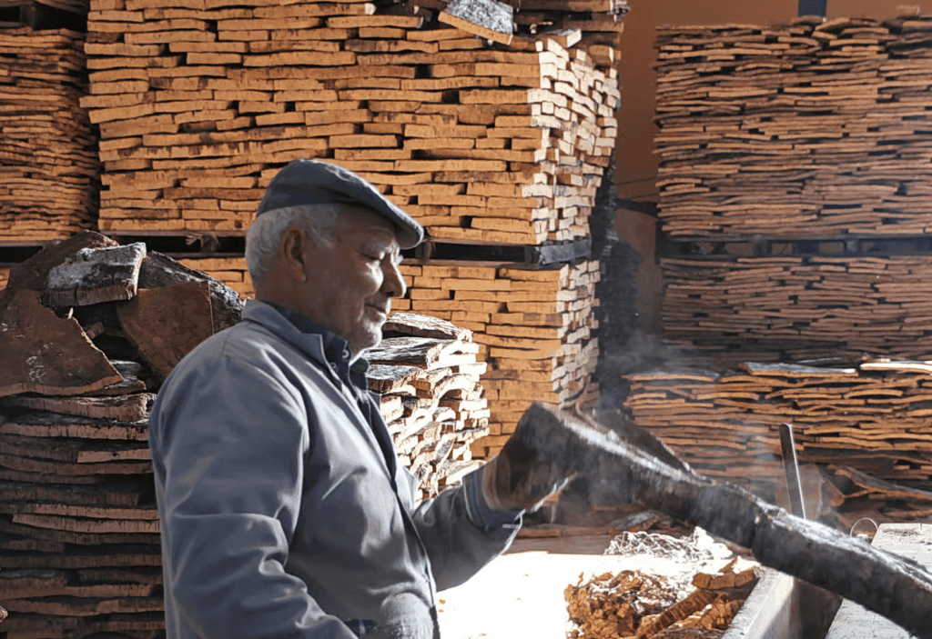 Rondleiding kurkfabriek
