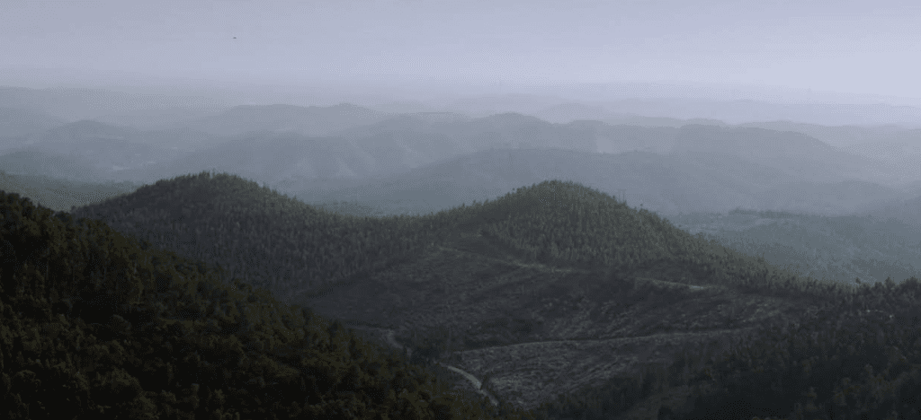 Waar ligt Foia en Serra de Monchique