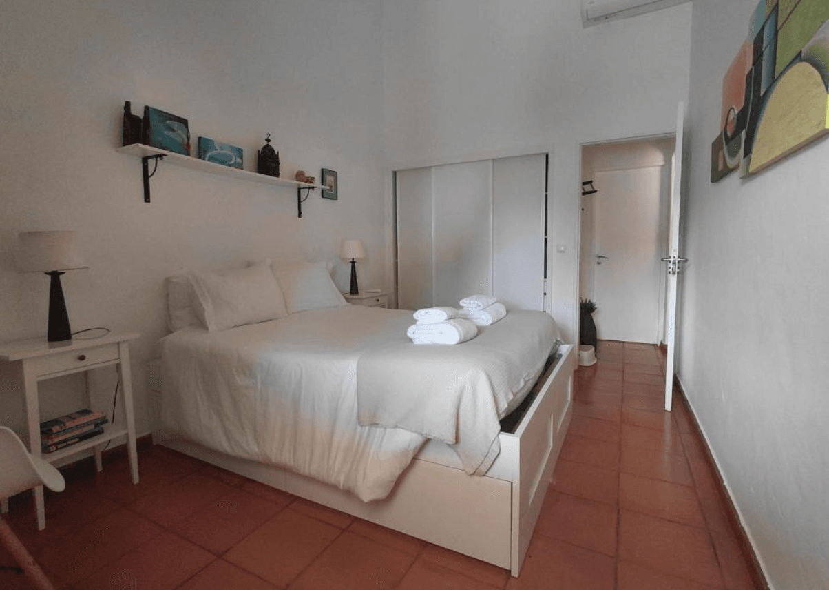 Casa Linda da Praia do Alfamar - slaapkamer