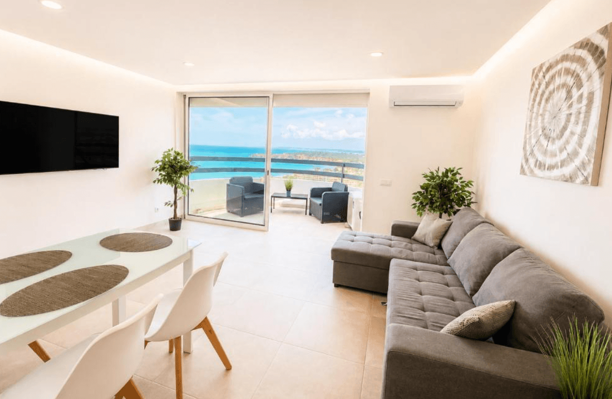Luxury Ocean View Apartments – Portimão - woonkamer