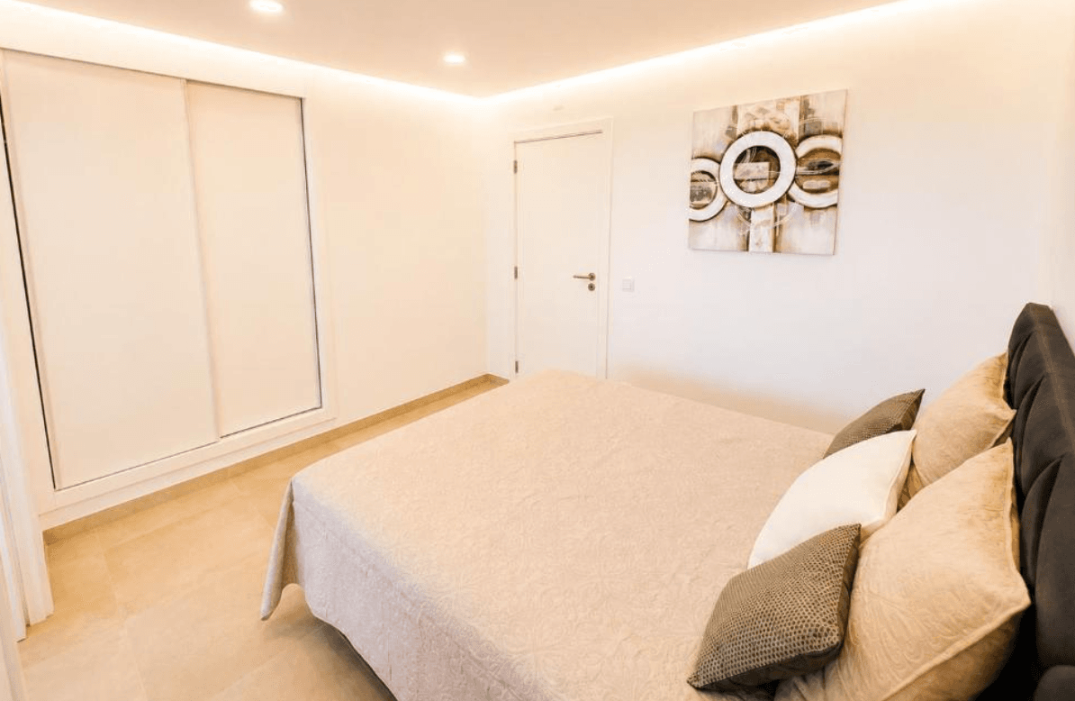 Luxury Ocean View Apartments – Portimão - slaapkamer